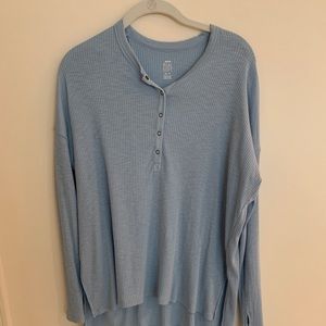 Oversized Aerie Long Sleeve Top